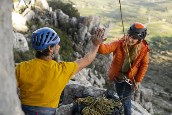 high-angle-people-with-climbing-equipment